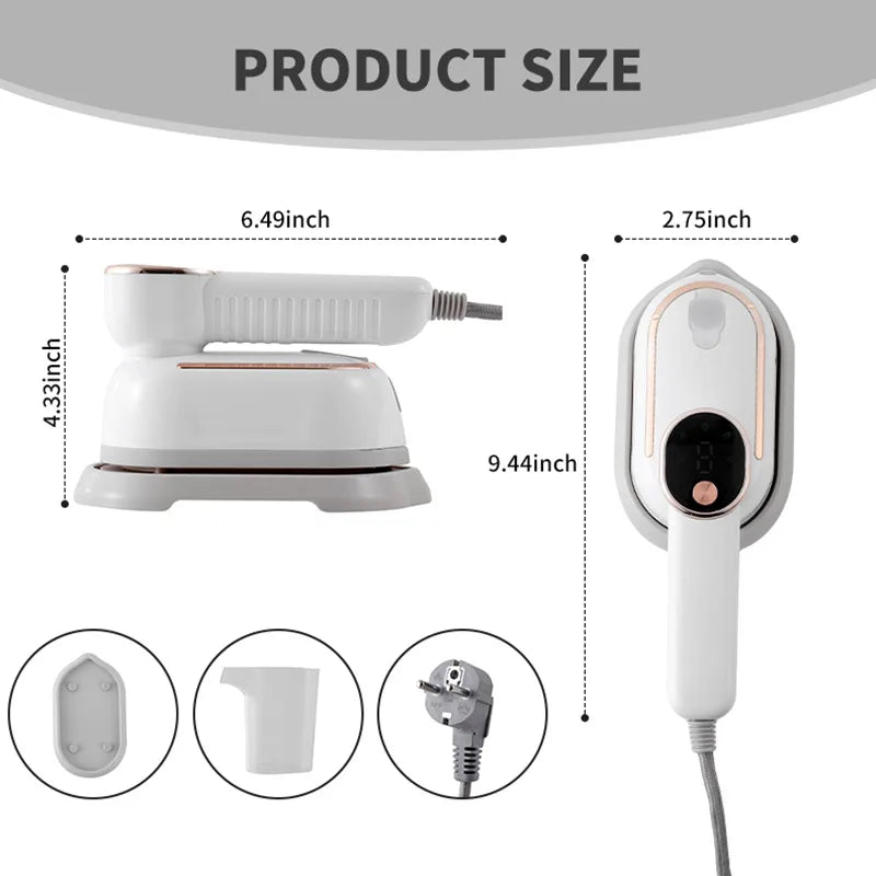 Portable Mini Handheld Steam Iron for Clothes - 6