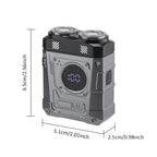 Portable Electric Dual Head Shaver for Men