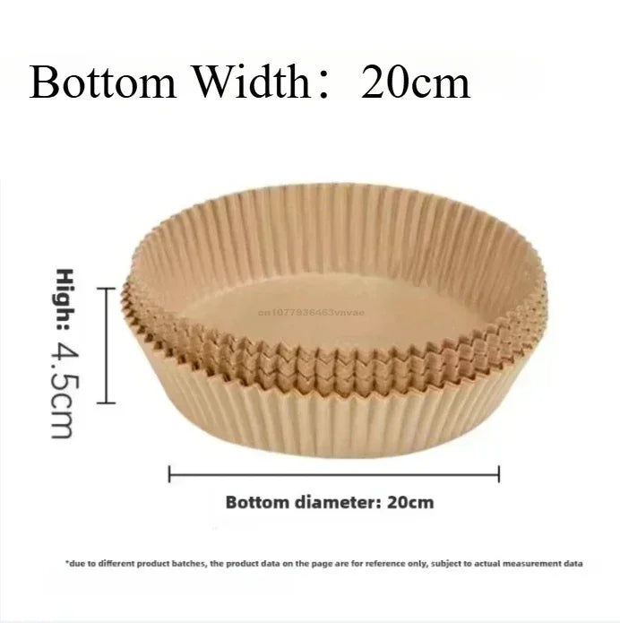 Non-Stick Disposable Air Fryer Paper Liners