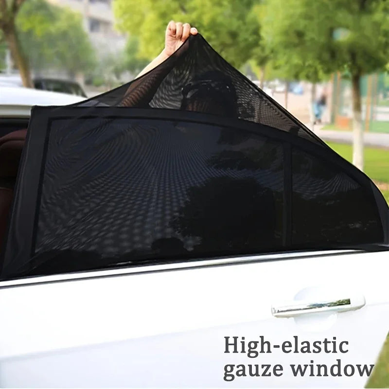 Breathable Car Window Sun Shade and Mosquito Mesh