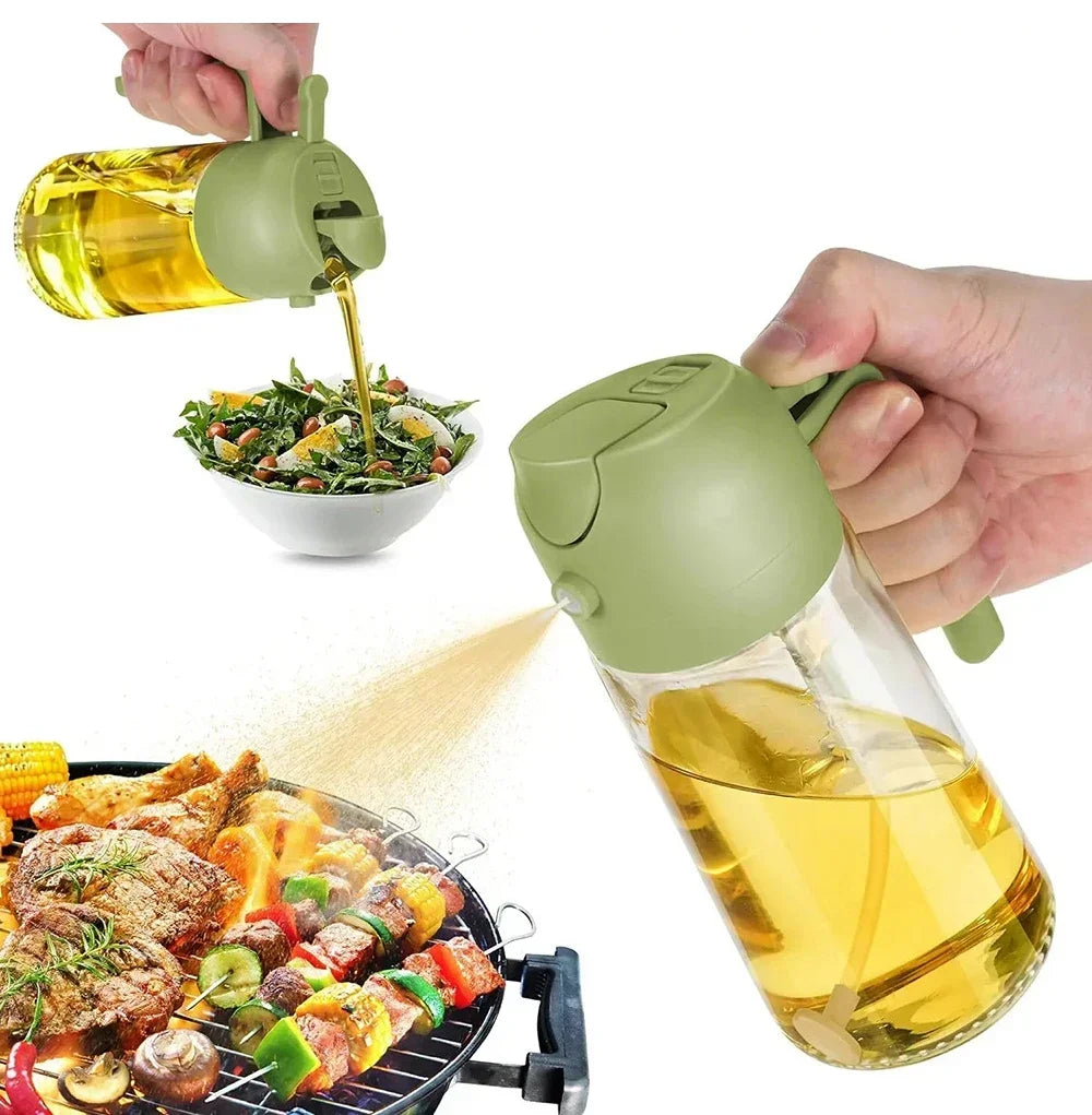 2-in-1 Kitchen Oil Dispenser and Spray Bottle - 7