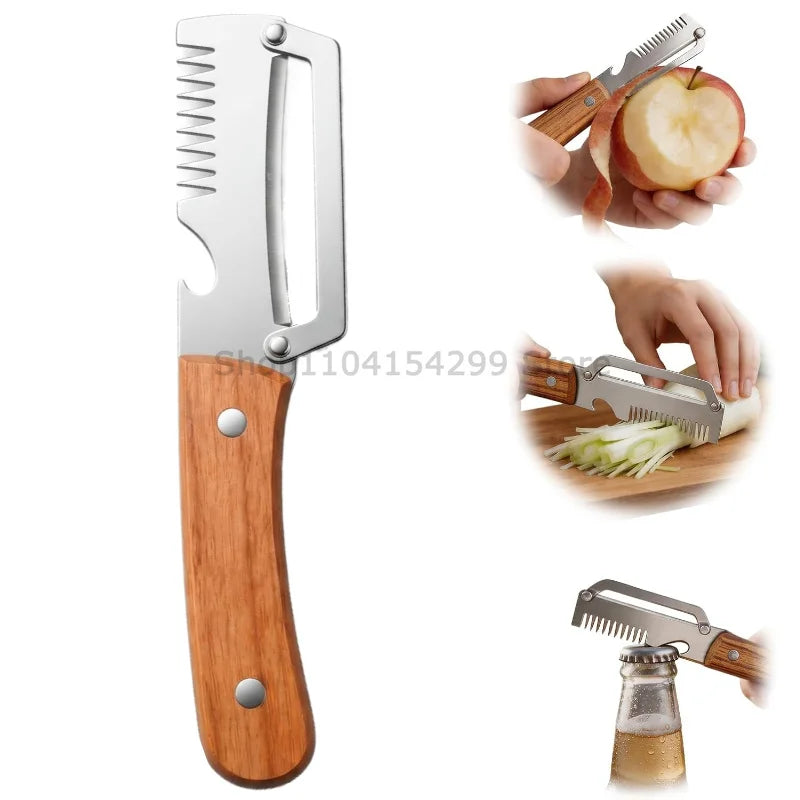 3-in-1 Multifunction Vegetable Peeler and Kitchen Tool