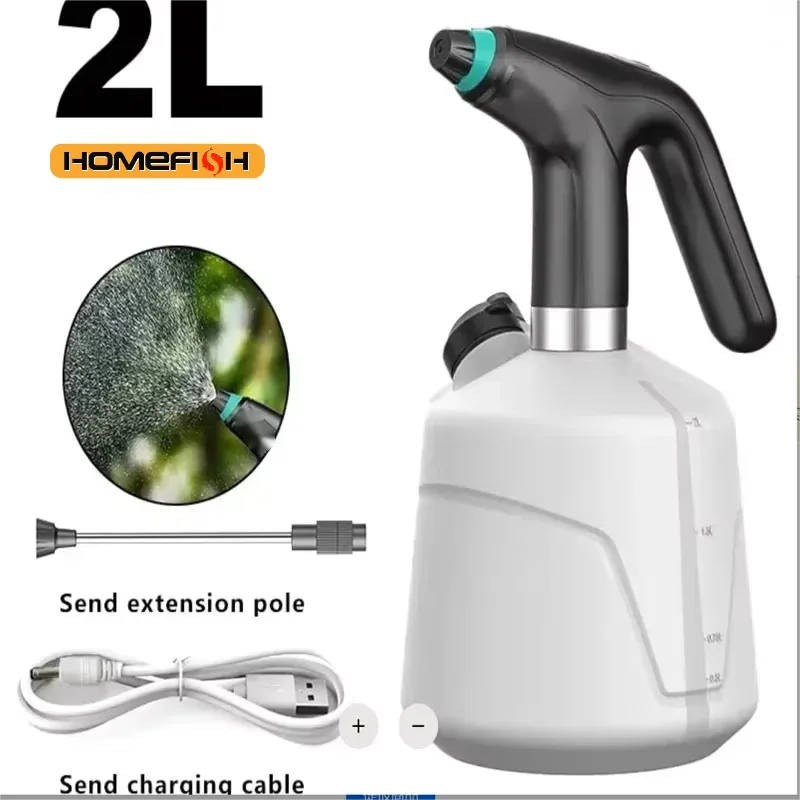 2L Portable Electric Garden Sprayer for Plants and Cleaning