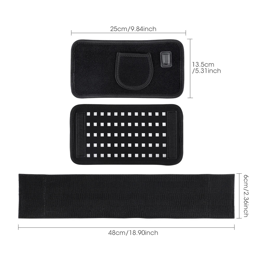 Red Light Therapy Belt for Body Pain Relief and Skin Rejuvenation - 6