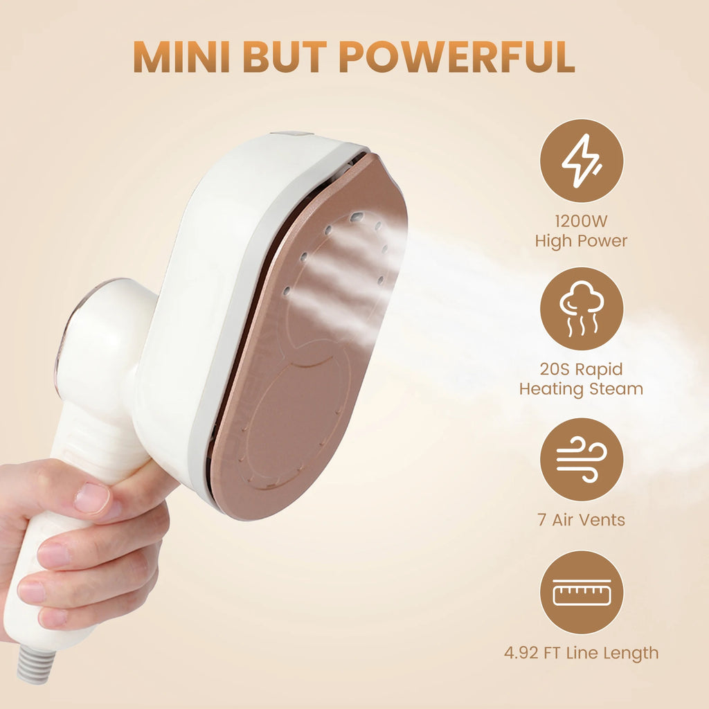 Portable Handheld Steam Iron for Garments