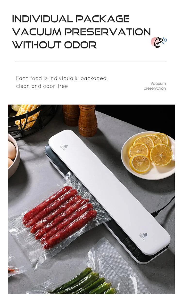 Compact Vacuum Food Sealer for Kitchen Freshness - 21