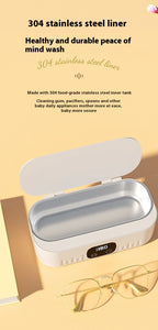 Portable Ultrasonic Jewelry and Glasses Cleaner