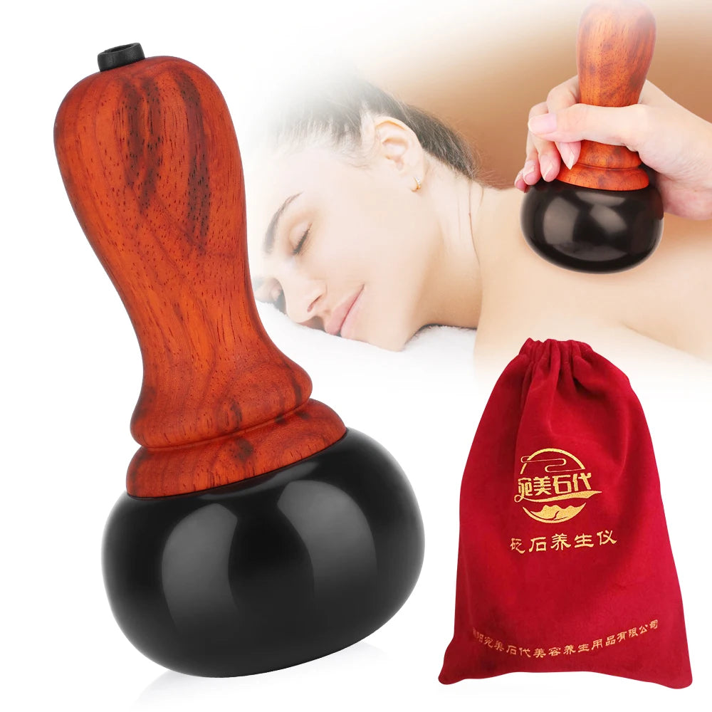 Electric Heated Bianstone Gua Sha Massage Tool - 1