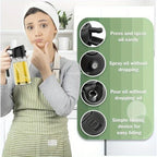 500ml Kitchen Glass Oil Spray Bottle for Cooking and Grilling