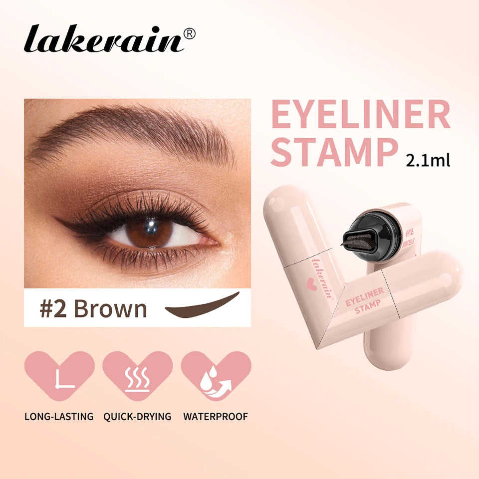 Waterproof Winged Eyeliner Stamp for Beginners - 7