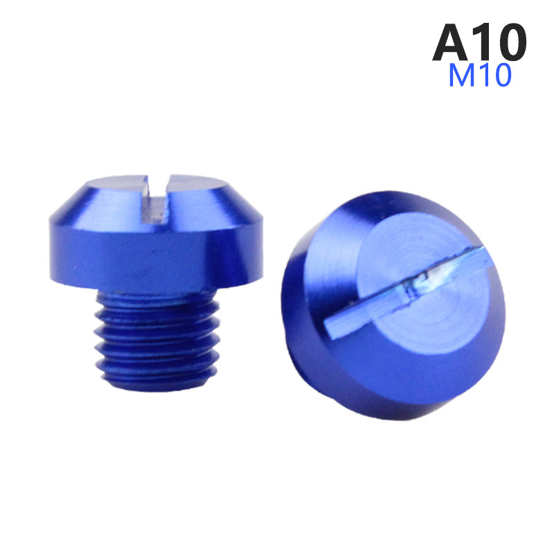 Motorcycle Mirror Hole Plug Screws for M8 and M10 Threads - 13