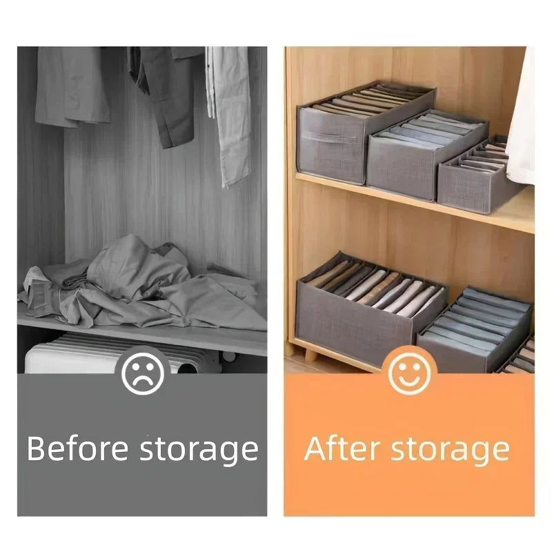 Foldable Drawer Organizer for Underwear and Socks - 10