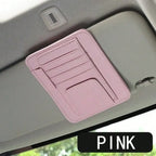 Car Sun Visor Multi-Pocket Organizer and Storage Holder