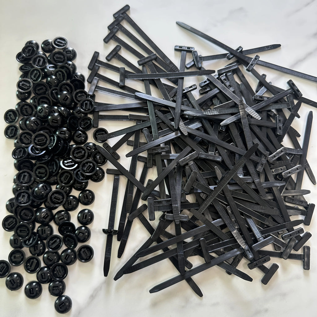 Universal Automotive Fastener and Zip Tie Repair Kit