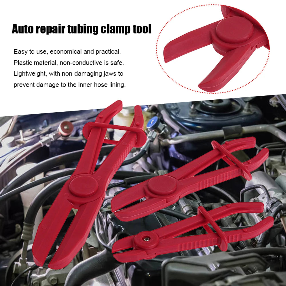 3-Piece Auto Hose and Line Clamp Pliers Set