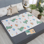 Washable Waterproof Bed Protector Pad for Babies and Adults