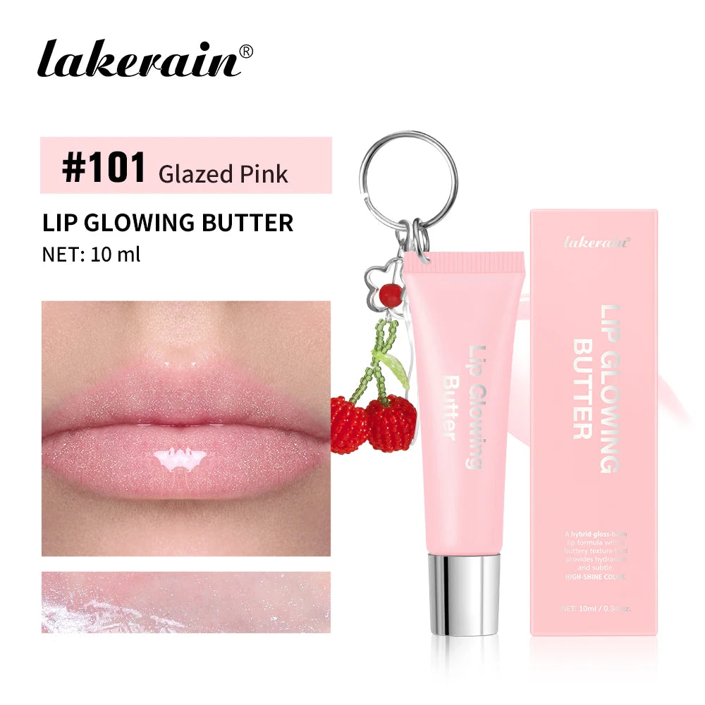 Moisturizing Lip Gloss Butter with Keychain - 23