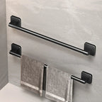 Wall Mounted No-Drill Bathroom Towel Rack