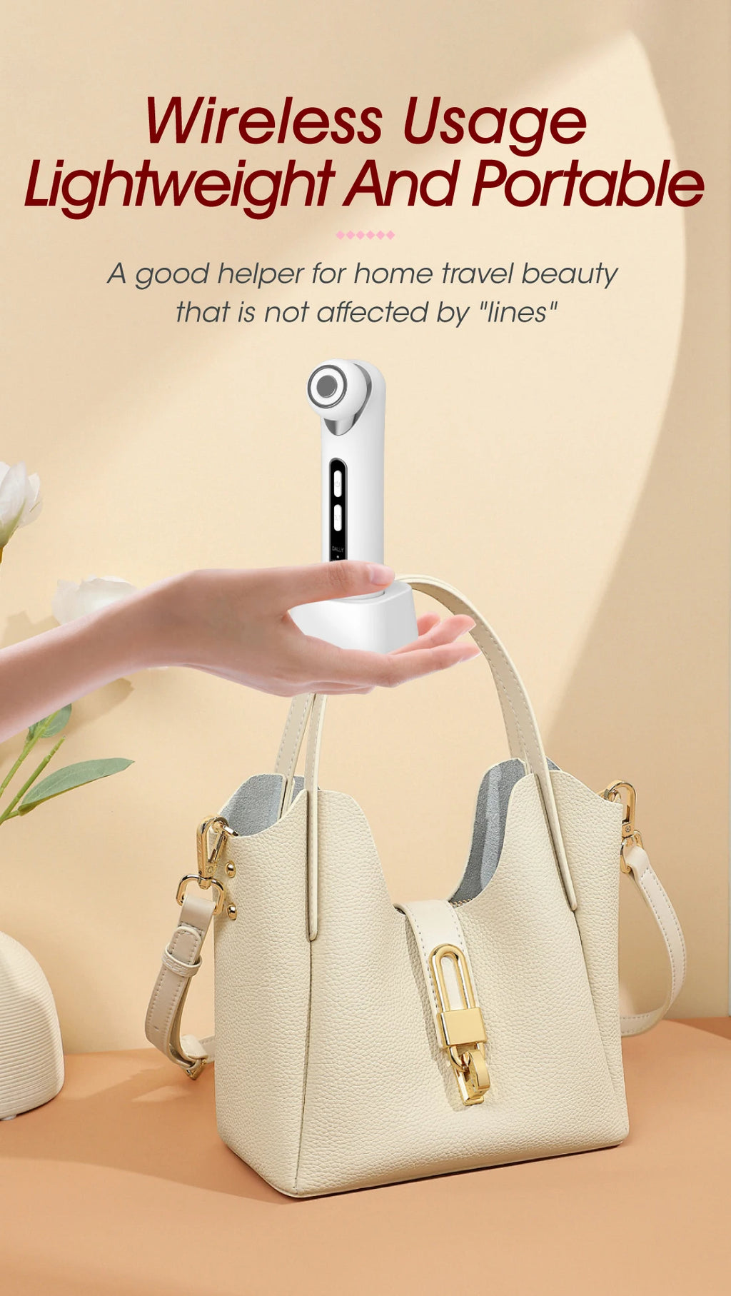 3-in-1 LED Photon Eye Lifting and Anti-Wrinkle Massager