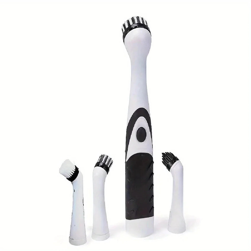 Multifunctional Electric Cleaning Brush with 4 Heads