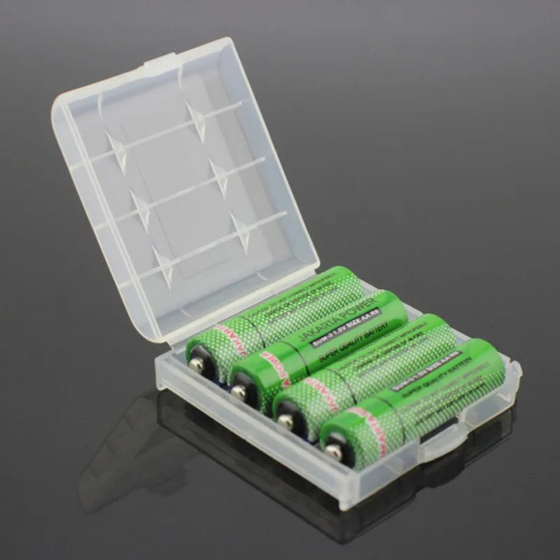Universal AA and AAA Battery Storage Organizer Case - 2 Pack