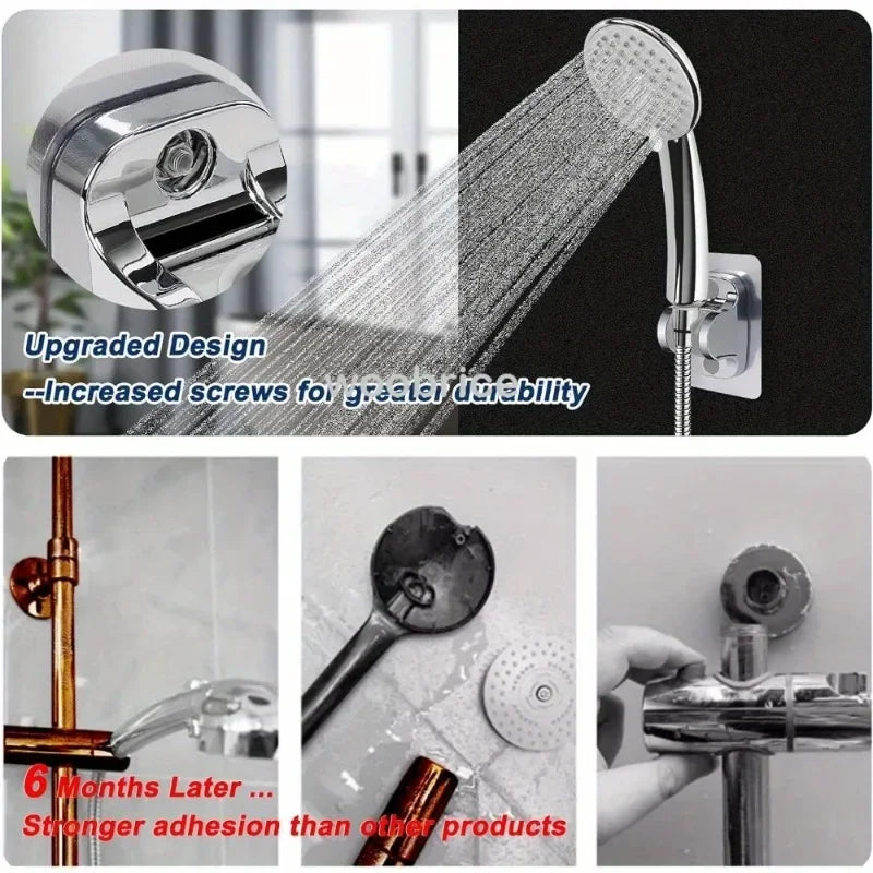 Adjustable Adhesive Shower Head Holder