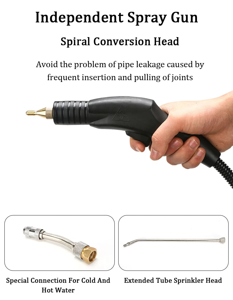 High-Pressure Handheld Steam Cleaner for Home and Car