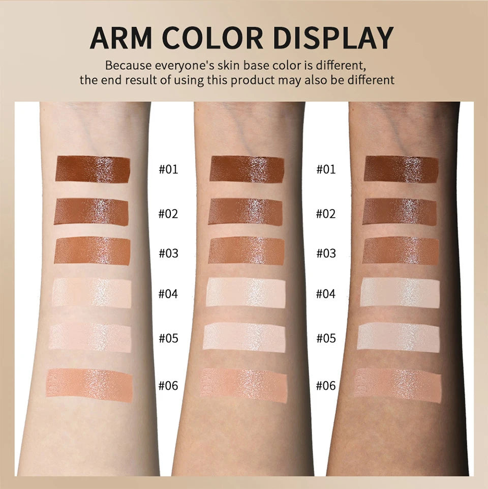 Matte Foundation Stick and Pressed Setting Powder Makeup Set