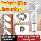 Portable Pressurized Shower Head for Travel and Home