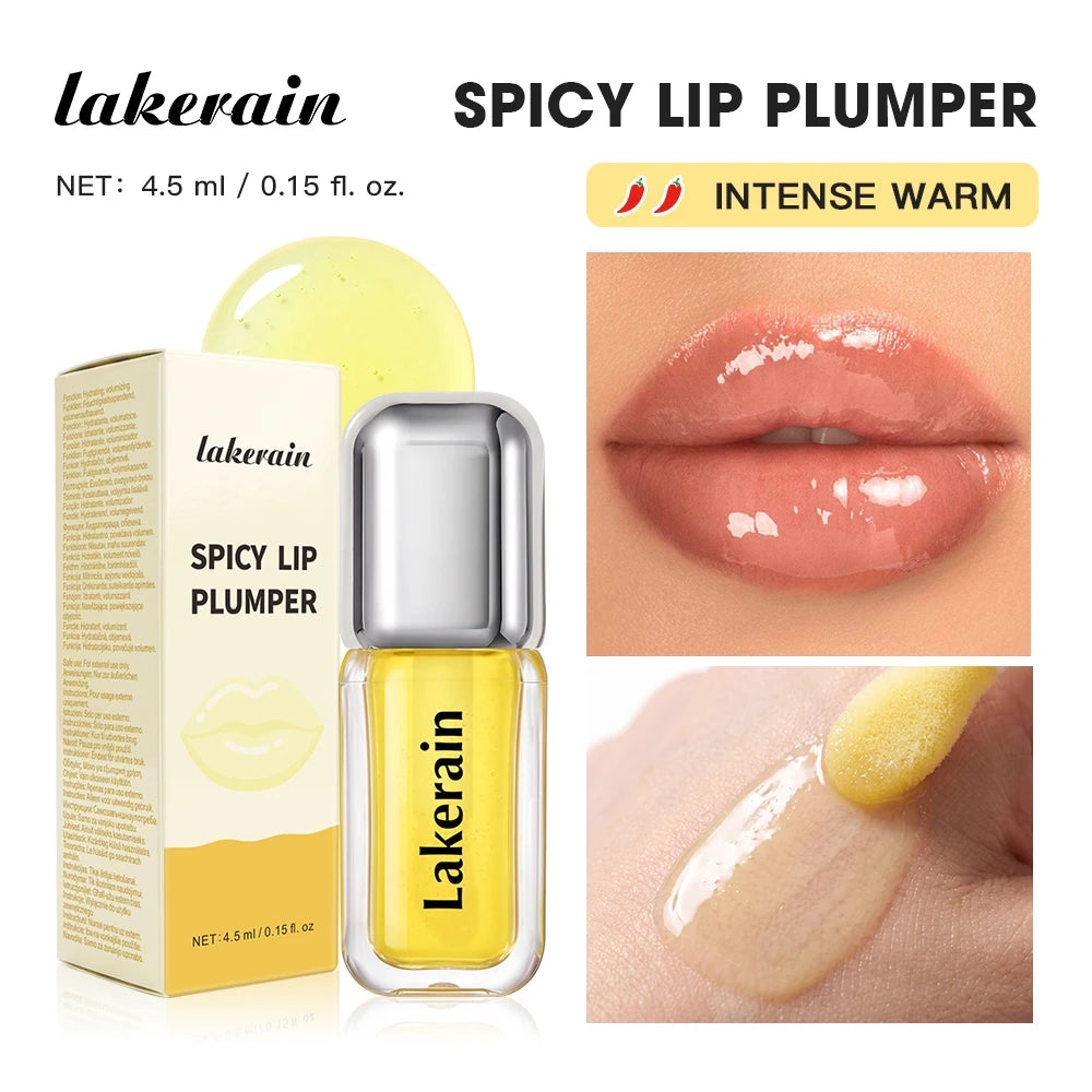 Spicy Tingle High-Shine Lip Plumping Gloss