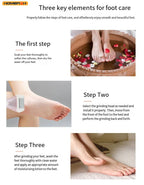 Electric Rechargeable Foot Callus Remover with Power Display