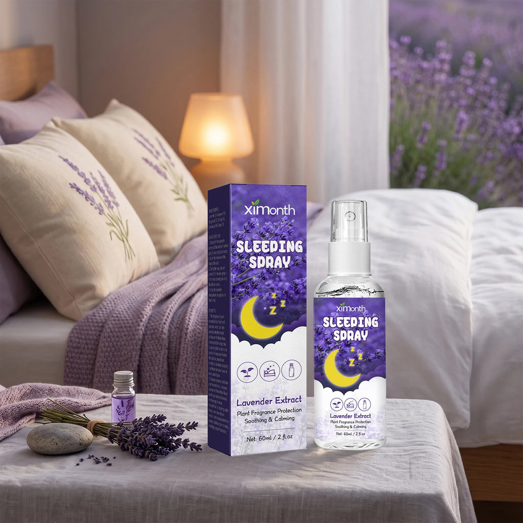 Lavender Calming Sleep Spray for Anxiety and Relaxation