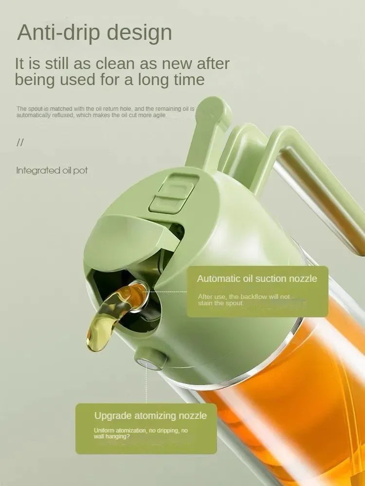 2-in-1 Dual Function Oil Spray and Pour Dispenser - 9