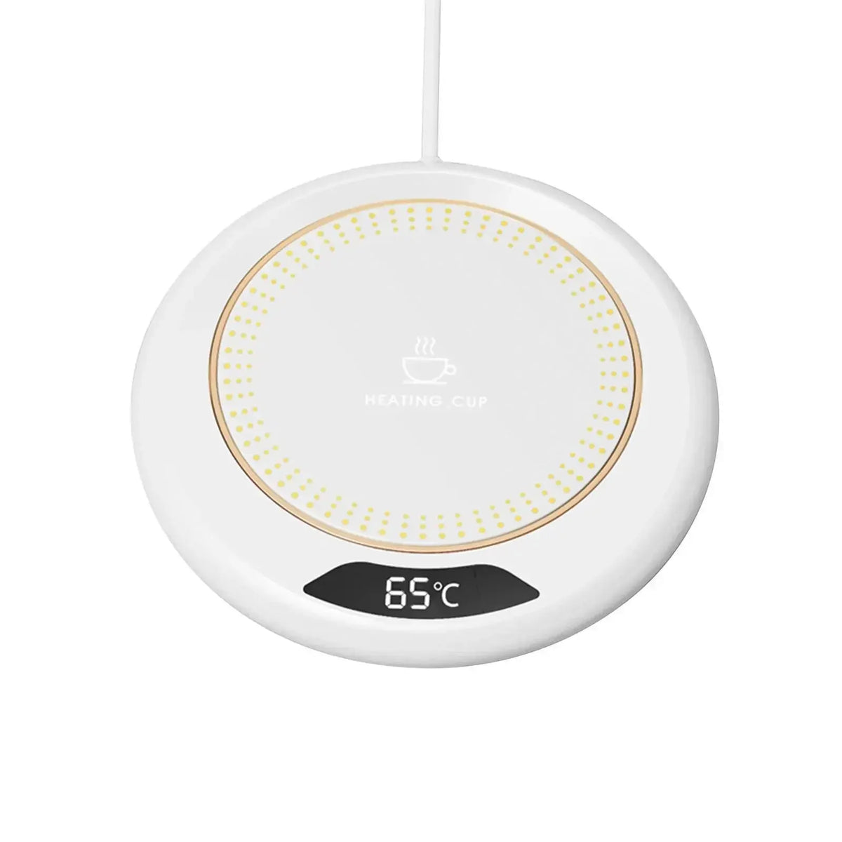 USB Beverage Warmer with 3-Level Temperature Control