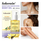 Moisture Drenching Vanilla Body Oil for Glowing Skin
