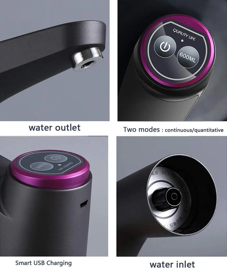 Automatic Electric Water Bottle Pump Dispenser - 9