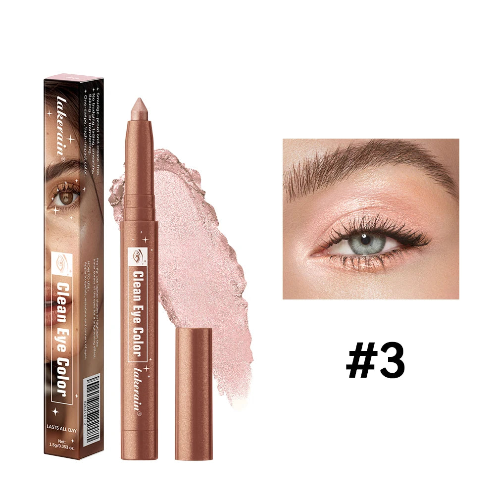 Creamy Eyeshadow Stick for Long-Lasting Shimmer Eye Makeup - 23