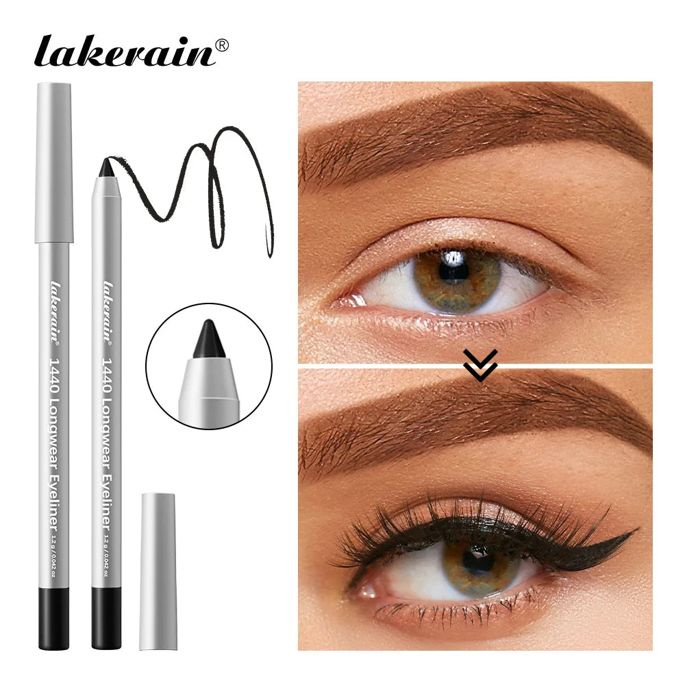 Waterproof Long-Lasting Smudge-Proof Eyeliner Pencil - 4