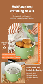 Compact Electric Multi-Cooker for Quick Home Meals