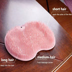 Non-Slip Silicone Shower Foot Scrubber and Massage Mat
