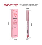 Waterproof Matte Lip Liner Pencil Set for Defined Lips