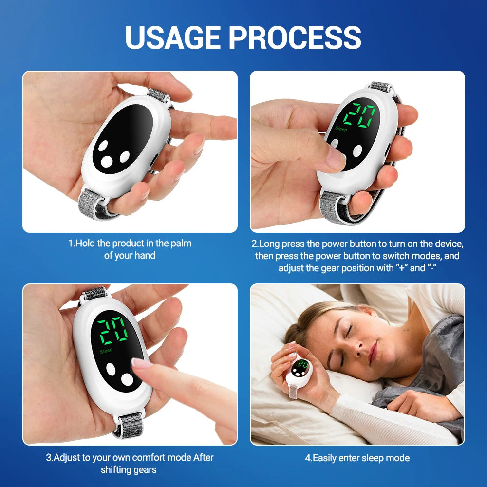 Microcurrent Sleep Aid Device for Anxiety and Insomnia
