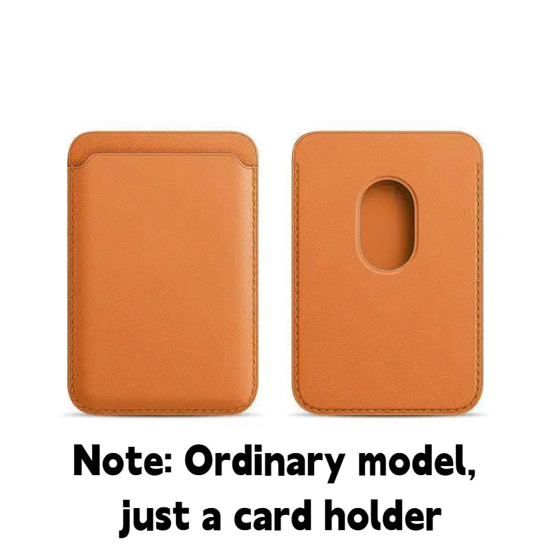 Magnetic Phone Wallet Case with Integrated Stand for MagSafe