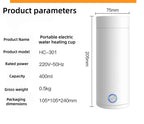 Portable Electric Travel Kettle for Hot Water and Drinks