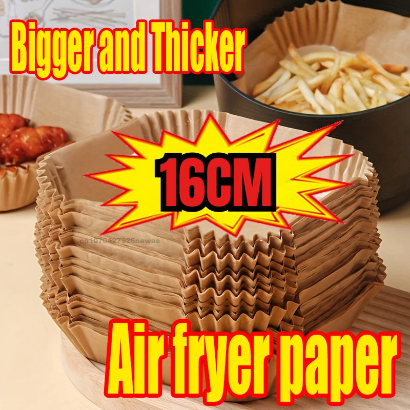 Non-Stick Disposable Air Fryer Parchment Paper Liners - 1
