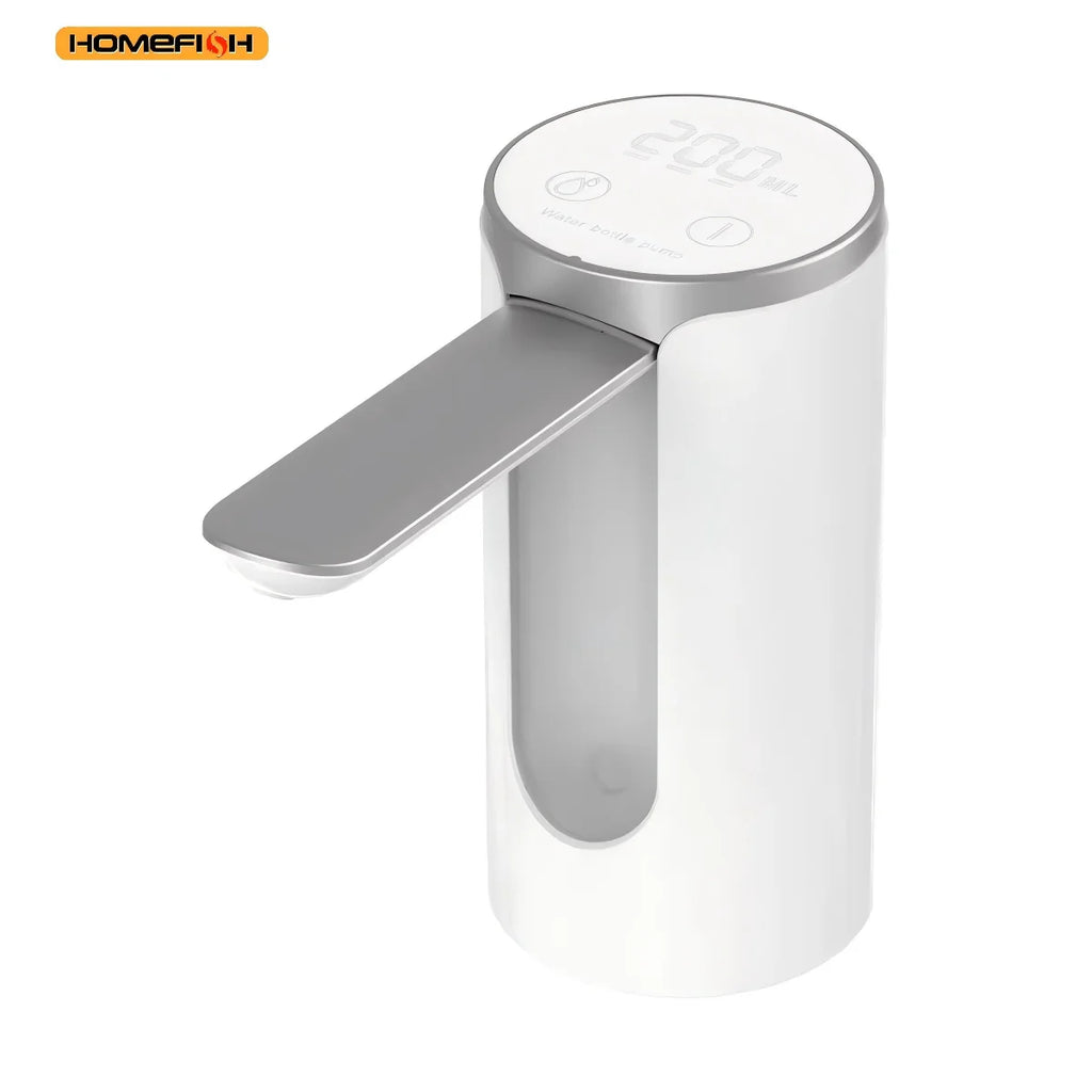Automatic Rechargeable Electric Water Bottle Pump with Digital Display
