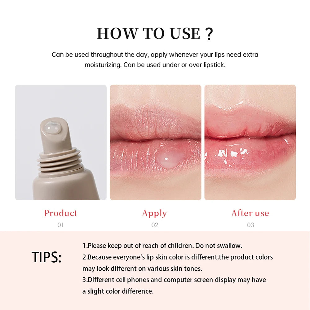Hydrating Moisturizing Lip Butter Gloss for Dry Cracked Lips