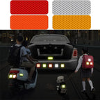 Reflective Safety Warning Stickers for Vehicles (10 Pack)