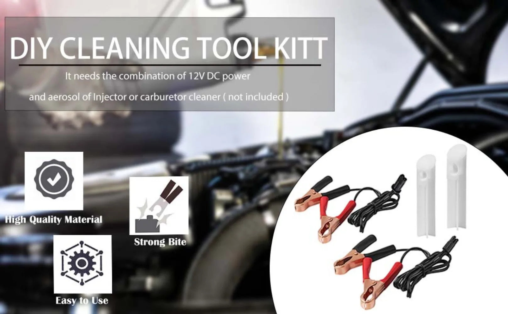Universal Fuel Injector Cleaning and Flushing Tool Kit - 7