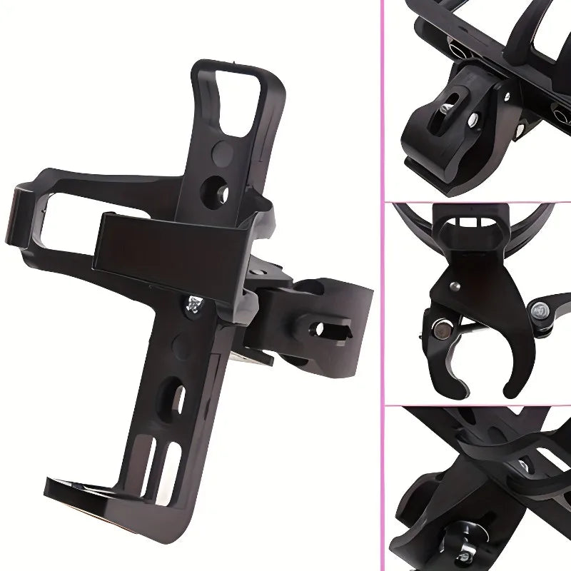 360° Rotating Universal Bike and Scooter Water Bottle Holder - 7